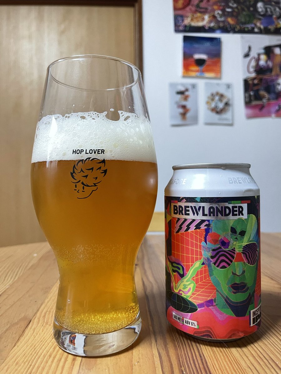 beerberry_kanae's tweet photo. #brewlander INCEPTION IPA
シンガポールのクラフトビール🇸🇬
鮮やかなホップの香り✨がつんとくる!飲み口は少しとろみあり、濃厚。炭酸は強めで、刺激のあとにモルト、そしてホップが続く🍺うっま!度数6%だけどしっかりした飲みごたえ😍
#クラフトビール #craftbeer #オトモニ
#ツイッター晩酌部 https://t.co/ltEIQPPGll