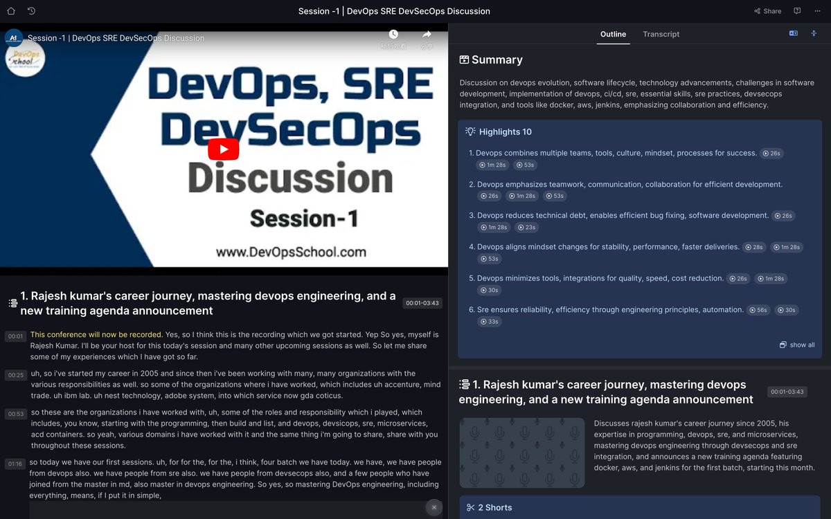 Brucewong_Tech's tweet photo. ✨Free on July 9 - DevOps Foundation Certifications

Session -1 | DevOps SRE DevSecOps Discussion
https://t.co/uriRw4QWzx

Session - 2 | Linux VirtualBox Vagrant Tutorials | Part-1
https://t.co/ZBY6Mez6uc

Session -3 | Linux VirtualBox Vagrant Tutorials | Part- 2
https://t.co/sEJ1LA3Elv

Session - 4 | AWS Essential Tutorials | Part - 1
https://t.co/pVZjWTug0S

Session - 5 | AWS Essential Tutorials | Part - 2
https://t.co/qdEGg2hUJ2

Session - 6 | Docker Essential Tutorials | Part - 1
https://t.co/XUUqOsCLzE

Session - 7 | Docker Essential Tutorials | Part - 2
https://t.co/Ez6U9rPBNL

Session - 8 | Jira Fundamental Tutorials
https://t.co/SrGWn7N0Zh

Session - 9 | Confluence Essential Tutorials
https://t.co/tTC59f8GOQ

Session -10 | Python Fundamental Tutorials | Part - 1
https://t.co/3Mkji8Hx5K

Session -11 | Python Fundamental Tutorials | Part - 2
https://t.co/efL1YBnsFk

Session -12 | Git & GitHub Fundamental Tutorials | Part - 1
https://t.co/oqbNMwGzIa

Session -13 | Git & GitHub Fundamental Tutorials | Part - 2
https://t.co/aqQWC1rVJr

Session - 14 | Sonarqube Fundamental Tutorials
https://t.co/t0DTwkbWMu

Session - 15 | Maven Fundamental Tutorials
https://t.co/RL0aK3Xx20

Session -16 | Gradle Fundamental Tutorials
https://t.co/RcPgDGx7YS

Session - 17 | Artifactory Fundamental Tutorials
https://t.co/uN7OCn7ECl

Session - 18 | Packer Fundamental Tutorials
https://t.co/HFcckB7LiH

Session -19 | Selenium Fundamental Tutorials
https://t.co/5st306INFP

Session - 20 | Jmeter Fundamental Tutorials
https://t.co/1OoHAnGp3j

Session - 21 | Ansible Intermediate Tutorials | Part - 1
https://t.co/Q7SuvqZnmx

Session - 22 | Ansible Intermediate Tutorials | Part - 2
https://t.co/eq77hFiC84

Session - 23 | Kubernetes Tutorials | Part - 1
https://t.co/PxdLrbZ6H0

Session - 24 | Kubernetes Tutorials | Part - 2
https://t.co/C4PQpeIoL3

Session - 25 | Terraform Tutorials | Part - 1
https://t.co/qkAmEsxvvi

Session - 26 | Terraform Tutorials | Part - 2
https://t.co/NcTqIAAEkS

Session - 27 | Jenkins Tutorials | Part- 1
https://t.co/ic91GMnv8v

Session - 28 | Jenkins Tutorials | Part- 2
https://t.co/VymfoEiEl3

Session - 29 | Datadog Tutorials | Part - 1
https://t.co/Va8j1loBKn

Session - 30 | Datadog Tutorials | Part - 2
https://t.co/SmisBU1e5k

Session - 31 | Splunk Fundamental Tutorials
https://t.co/qh4WcSlRfX

Session- 32 | NewRelic Fundamental Tutorials
https://t.co/0GzozIdZjF