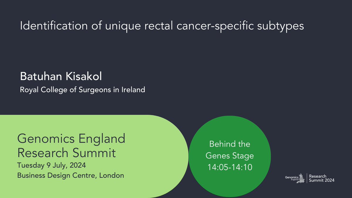 Physiology RCSI (@physiologyrcsi) on Twitter photo Our PhD canditate Batuhan Kisakol is presenting his abstract at the Genomics England Research Summit 2024 TODAY! Best of luck Batuh! <a href="/ProfJochen/">Prof Jochen Prehn</a> <a href="/CentreSysmed/">Centre for SysMed</a> <a href="/RCSI_Irl/">RCSI</a> <a href="/RCSI_Research/">RCSI Research and Innovation</a> #GERS2024 Our PhD canditate Batuhan Kisakol is presenting his abstract at the Genomics England Research Summit 2024 TODAY! Best of luck Batuh! <a href="/ProfJochen/">Prof Jochen Prehn</a> <a href="/CentreSysmed/">Centre for SysMed</a> <a href="/RCSI_Irl/">RCSI</a> <a href="/RCSI_Research/">RCSI Research and Innovation</a> #GERS2024