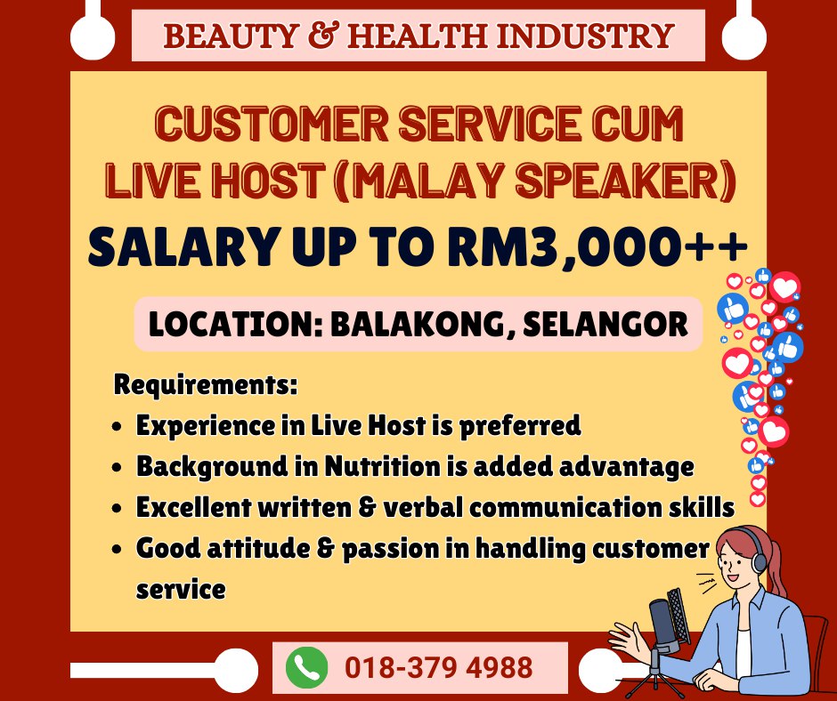 aalya2212's tweet photo. Kerja kosong! https://t.co/XjyWguzAN4

@empayarkerjaya @haikerja @jobsharingMY @kerjakosong_MY_ @nakkerjaMY @Oh_KerjaKosong @Peluangkerjaya @newjobvacancymy @twtkerjakosongg @kerjakosong123 @kerja_kosongMY @LubangKerjaya @KerjaOh @Jobkerjaya @Twt_IklanKerja @Jobkerjaya @jawatan https://t.co/34vV8p8lGk