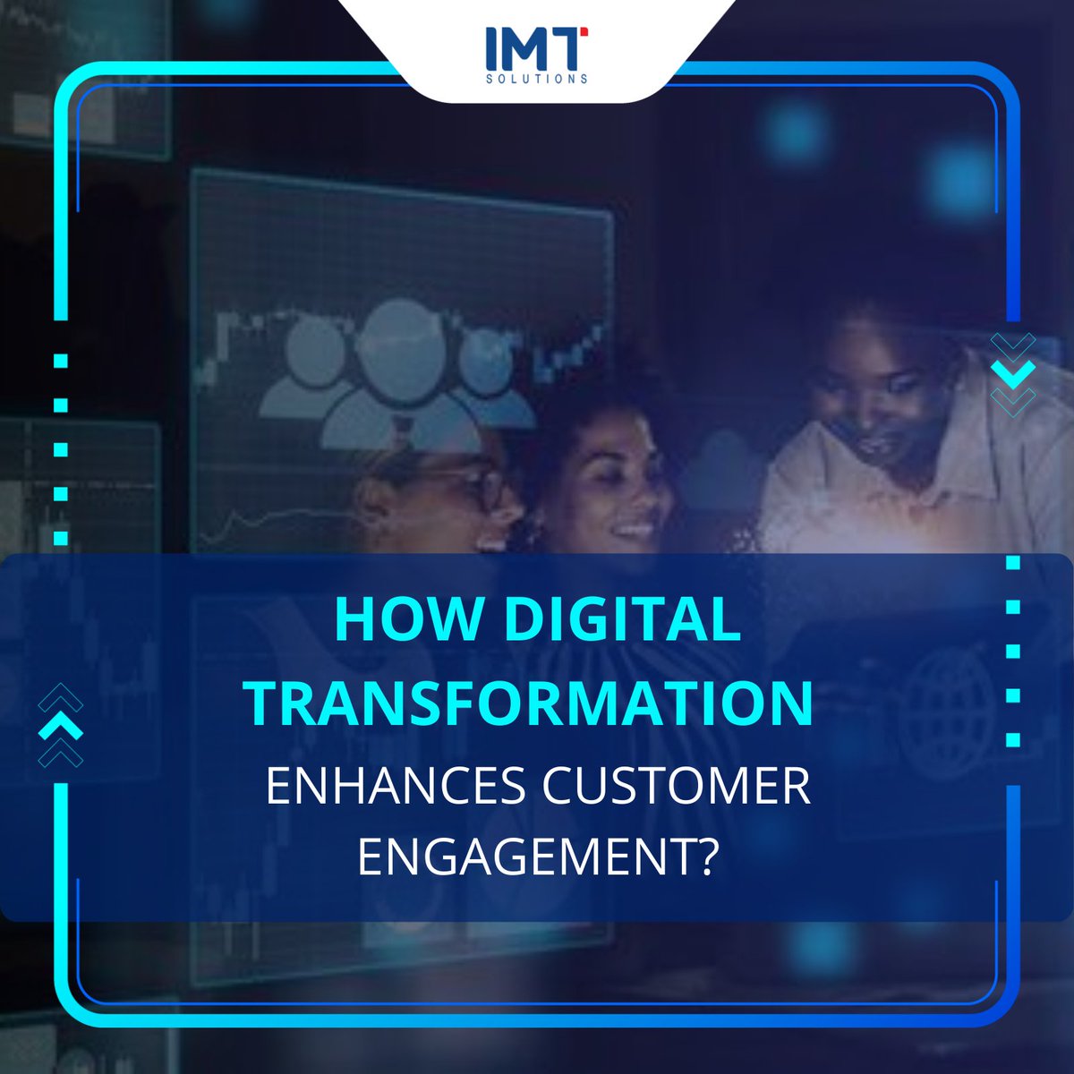 imtsolutions's tweet photo. #Digital transformation enhances customer engagement by enabling personalized experiences and real-time interactions across multiple channels. By leveraging data insights, businesses can anticipate customer needs, provide seamless service turning customers into loyal advocates. https://t.co/z5nzDazfnw