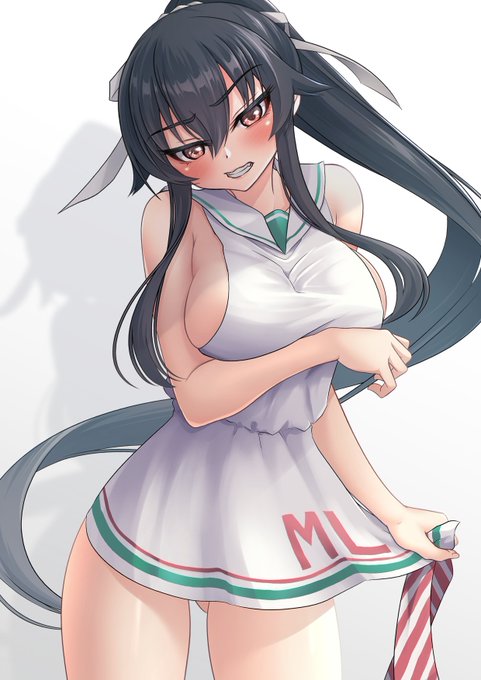 マエストラーレ級の制服を着せられた矢矧
#艦これ #矢矧
くっころが似合う艦娘軽巡部門日本代表 