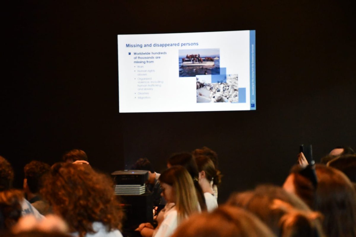 PCRCEdu's tweet photo. Day 2 of #SYS2024 has started with a bang. 💥
Nihad Branković, the Western Balkans gov relations coordinator at @TheICMP, has given us an eye-opening lecture on the crucial role of regional cooperation in identifying missing persons.
Yet again, cooperation & unity are the key. https://t.co/MQ2QEPX839