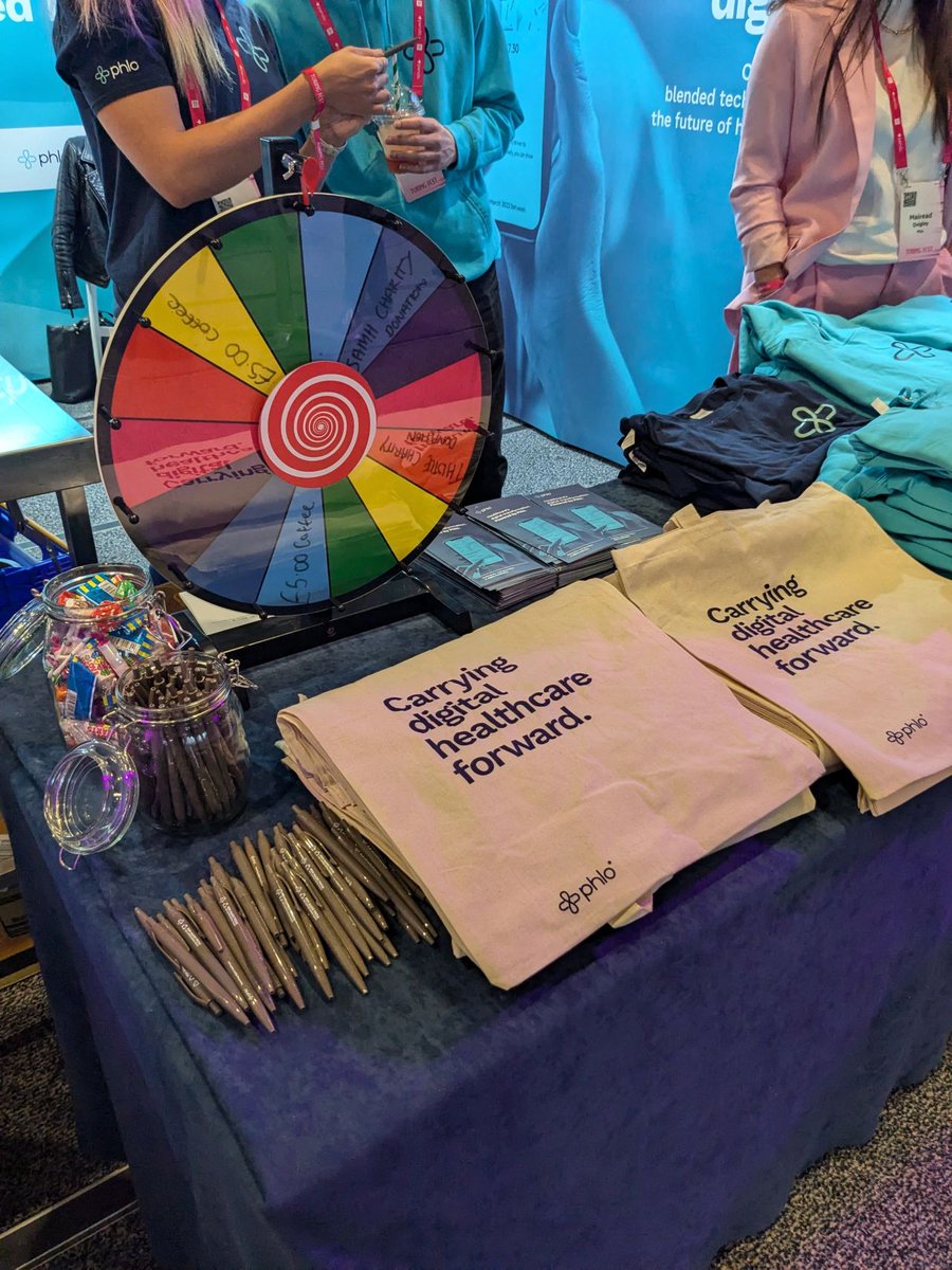 WeArePhlo's tweet photo. We are here at @turingfest in Edinburgh today &amp; tomorrow 🤖

You'll find us as you enter the main exhibition space, with lots of friendly faces, free smoothies and merch galore! 

Come and say hi. We can't wait to tell you how we're powering healthcare's digital transformation 🚀 https://t.co/7NnhXh8ynf