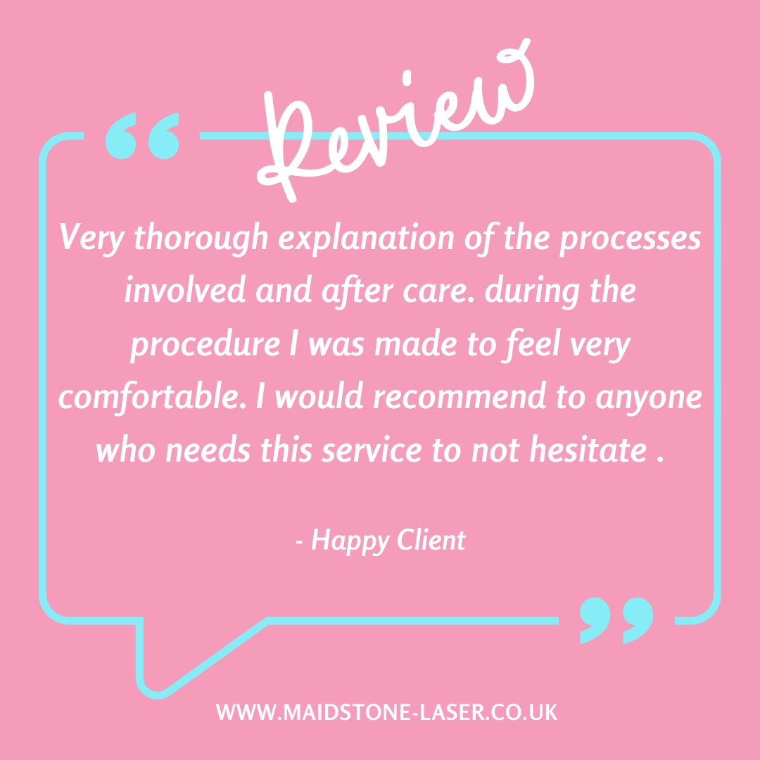 MaidstoneLaser's tweet photo. ✨ The hair fairies have been working their magic once again and earned another 5-star review! 🌟 Come and experience the magic for yourself and get hair-free ✨
01622 758635
#HairRemoval #Maidstone #Kent #HairFree #LaserHairRemoval #ElectrolysisHairRemoval #Electrolysis https://t.co/BKSXYu9dhj
