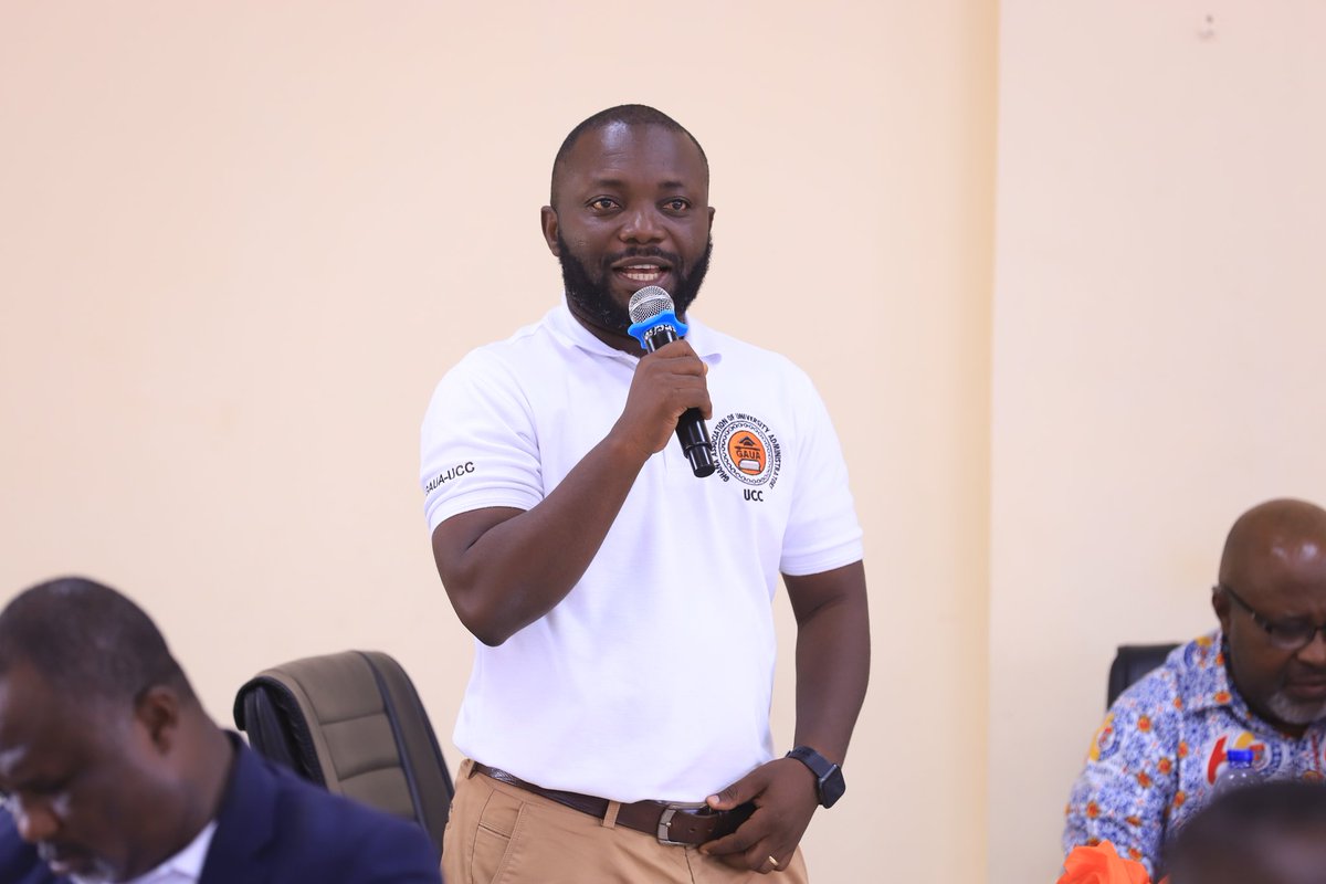 UCCGH_Official's tweet photo. UC Chapter of the Ghana Association of University Administrators (GAUA) has organised a health talk on Hypertension.

The aim of the event  was to raise awareness and prompt the prevention, early detection, and treatment of hypertension. https://t.co/zV3yoyemw0