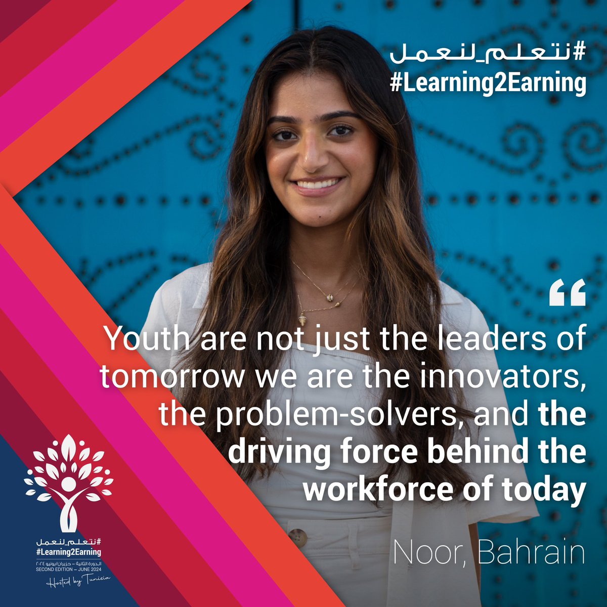 UNESCOBEIRUT's tweet photo. ✔️Investing in #youth education and digital capabilities is an investment in sustainable development and a resilient future for all.💪
#Learning2Earning https://t.co/c6blXjiLCz