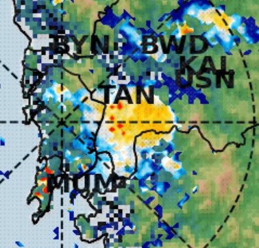 s_r_khandelwal's tweet photo. Kalyan, Dombivali-Ulhasnagar to see increase in Rains now. Moderate-Heavy raind expected next one hour.⛈️⛈️ #MumbaiRains https://t.co/FxUwEJaYn1