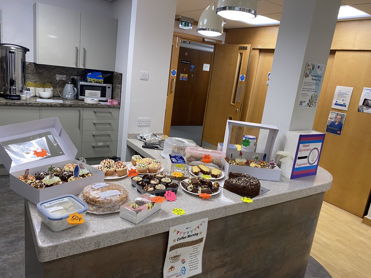 Debbie Clay (nee Raffle) (@debbie_raffle) on Twitter photo Come join us <a href="/HaywardhouseDT/">Hayward House Day Therapy and Outpatients</a> <a href="/HaywardHouseNUH/">Hayward House</a> for some delicious home baked cakes . <a href="/TeamCAS3/">#TeamCAS</a> <a href="/nottmhospitals/">Nottingham University Hospitals</a> <a href="/NUHCharity/">Nottingham Hospitals Charity</a> Come join us <a href="/HaywardhouseDT/">Hayward House Day Therapy and Outpatients</a> <a href="/HaywardHouseNUH/">Hayward House</a> for some delicious home baked cakes . <a href="/TeamCAS3/">#TeamCAS</a> <a href="/nottmhospitals/">Nottingham University Hospitals</a> <a href="/NUHCharity/">Nottingham Hospitals Charity</a>