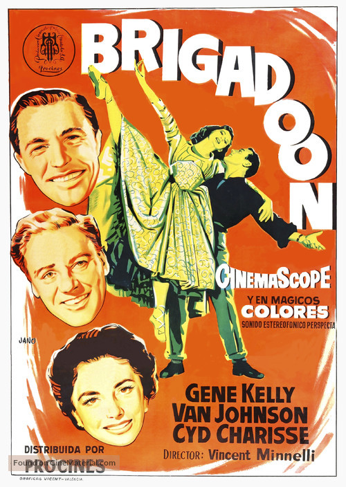 TCMComingUp's tweet photo. #ComingUpOnTCM
BRIGADOON (1954) Gene Kelly, Van Johnson, Cyd Charisse
Dir.: Vincente Minnelli 3:30 AM PT
Two New Yorkers on a hunting trip in Scotland stumble upon a legendary and magical village.
1h 48m | Musical | TV-G
#TCM #TCMParty #AlanJayLerner #FrederickLoewe https://t.co/aRYkAyixbD