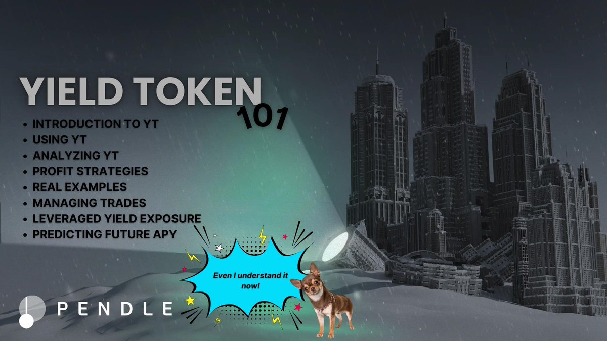 kenodnb's tweet image. I promised to explain Yield Tokens (YT) on @pendle_fi.
From today, everyone will understand Pendle's power.
Understanding this is a must before the market goes up again.
Let’s dive in. 👇