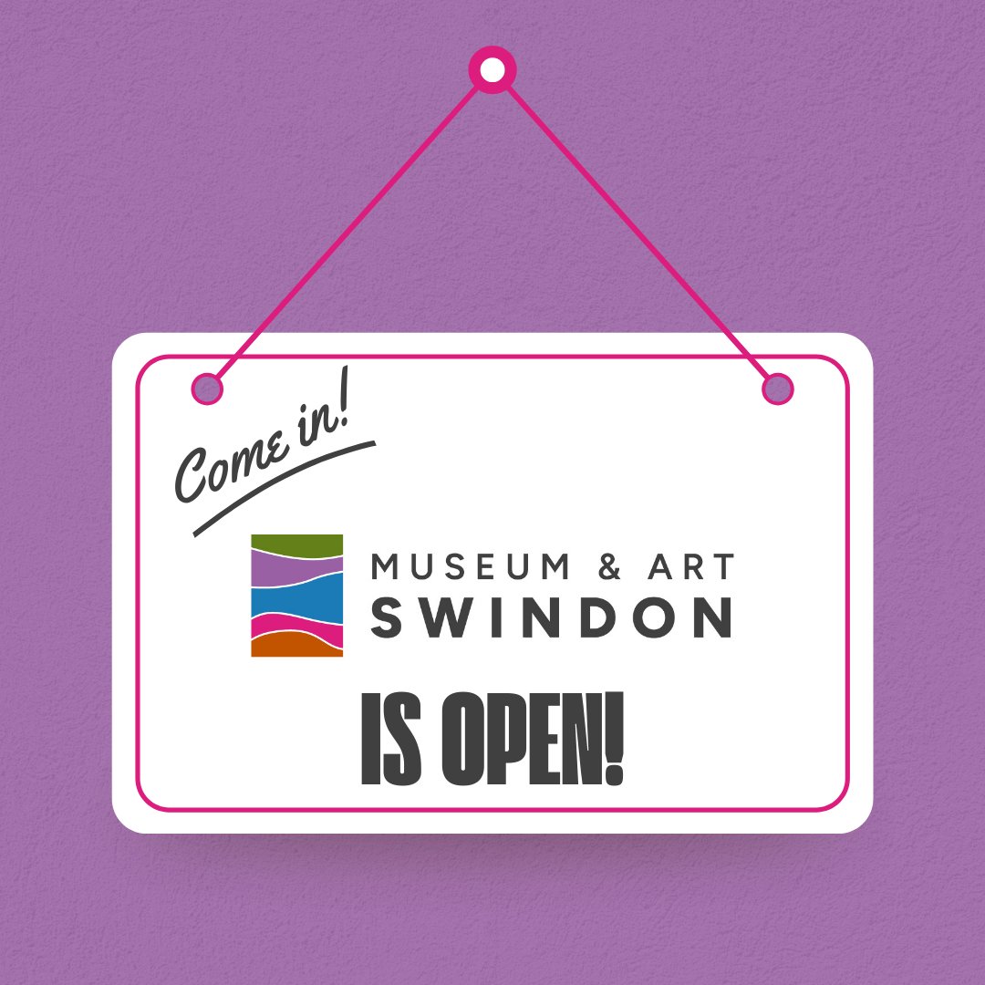 We are open!
We are pleased, we are able to welcome you to our new home. 
Come in and explore, FREE for everyone.  
Our opening times this week are Tuesday to Sunday 10.30am to 4.30pm.  We really hope you enjoy your visit!
Share your photos using the hashtag #MuseumArtSwindon