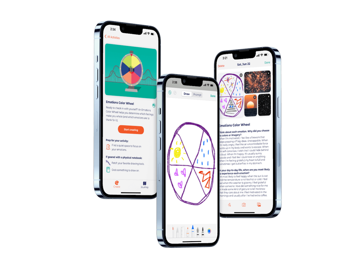 AskingCath's tweet photo. #ArtTherapy #app Scribble Journey lets you express emotions through doodles https://t.co/CkAVkuO1nr @techcrunch https://t.co/mYdvFZtTJz