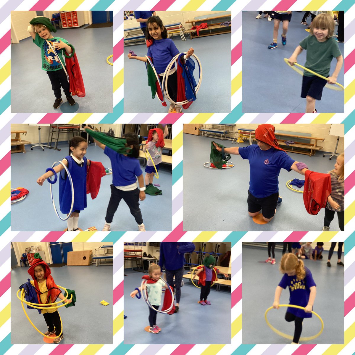 ArchibaldFirst's tweet photo. Class 2 had a very successful Sports Day despite the rain. We loved all of Mr Holman’s games especially the scarecrow game. We cheered our team mates on and followed the rules. Well done! #AFSPE https://t.co/3einkIj272