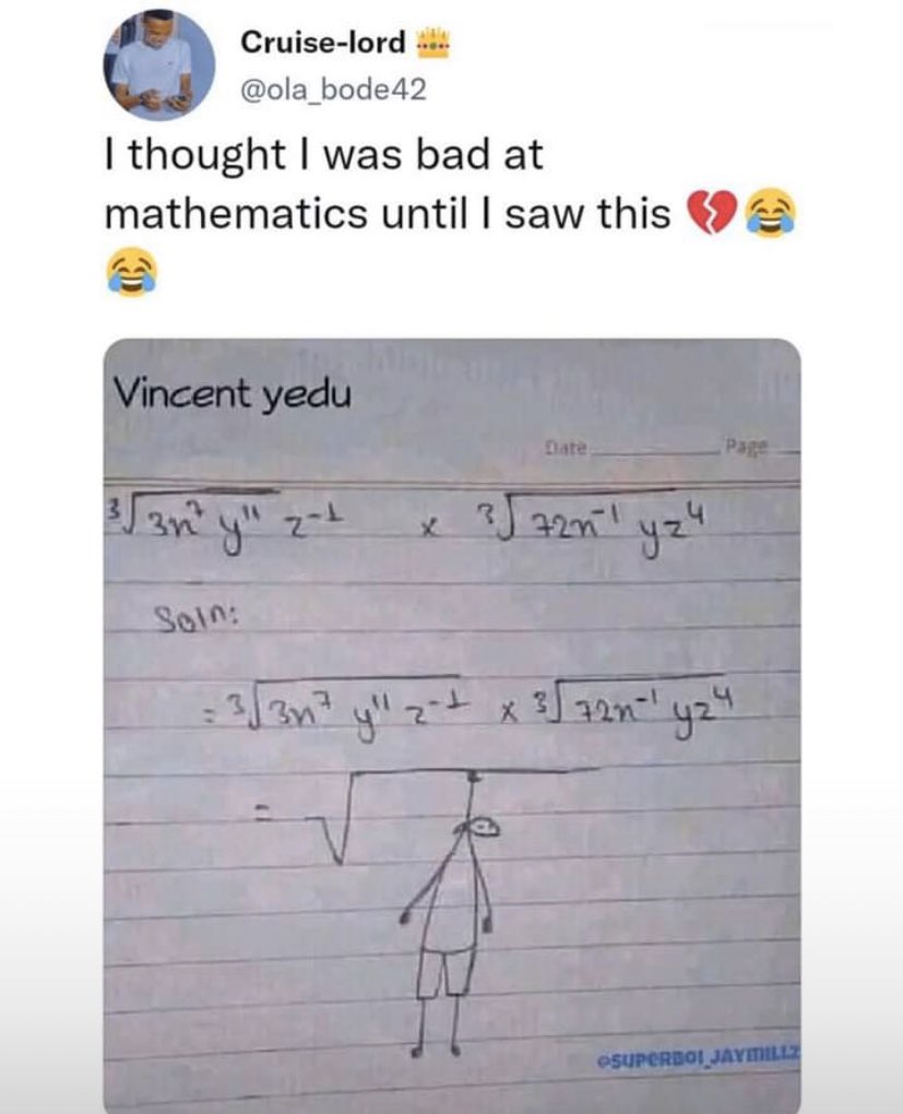 prettytee44's tweet photo. What in heaven’s name is this? This one is death by hanging formula🤣😂 

Olubunmi Tunji-Ojo
#FEMCO #Surulere https://t.co/PIUvOegy7y