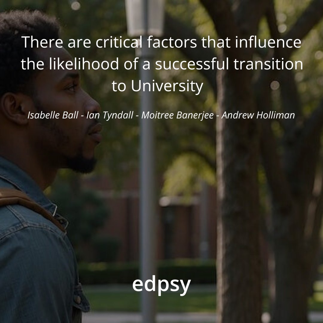 edpsy (@edpsyuk) on Twitter photo 🌟New blog post
Essential reading for any one involved in supporting transition to #University and #HigherEducation
Isabelle and team review factors that influence first-year uni academic achievement
Read here: edpsy.org.uk/blog/2024/navi…
#TwitterEPs #StudentSuccess <a href="/DrMoitreeB/">Moitree Banerjee</a> 🌟New blog post
Essential reading for any one involved in supporting transition to #University and #HigherEducation
Isabelle and team review factors that influence first-year uni academic achievement
Read here: edpsy.org.uk/blog/2024/navi…
#TwitterEPs #StudentSuccess <a href="/DrMoitreeB/">Moitree Banerjee</a>