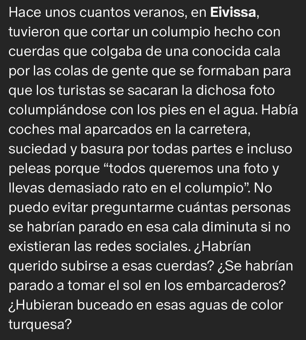 Bon dia amb salut i alegria.
Nou article a la comunitat (castellà): ¿Harías la mitad de las cosas que haces si no pudieras compartirlas en las redes sociales?

patreon.com/posts/harias-l…