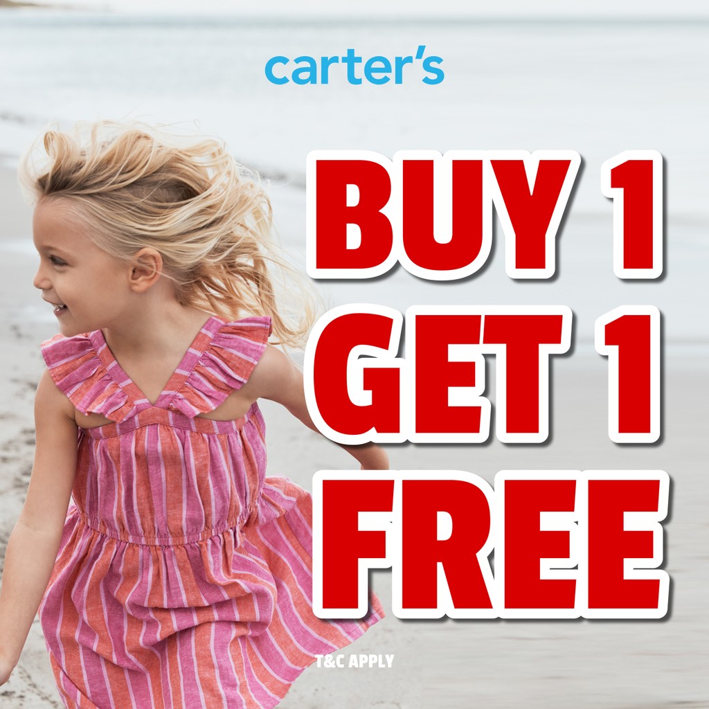 PondokIndahMall's tweet image. Promo alert‼️
Carter&apos;s BUY 1 GET 1 FREE ALL ITEMS✨🤩

Don’t miss out the chance to get your favorite Carter’s collections. Shop now at Carter’s Pondok Indah Mall 2, 2nd floor.

*T&amp;amp;C Apply
#carters #cartersid