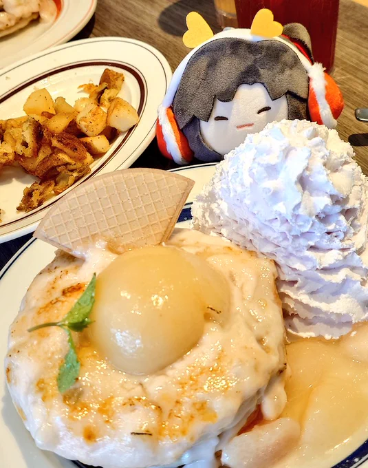 三郎だんごちゃんと桃!