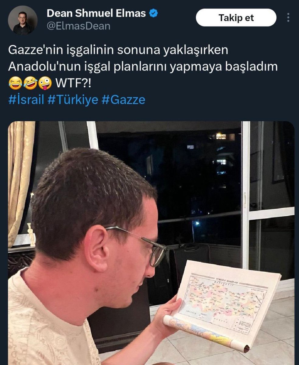 misvakcaps's tweet photo. Türkiye vatandaşlığı dahil çifte vatandaşlığı bulunan @elmasdean, Gazze’den sonra Anadoluyu işgal edeceği îmâsında bulunmuş. 

Bu ve bunun türevleri derhal vatandaşlıktan atılmalıdır !

 #ülkemdesiyonististemiyorum https://t.co/JtDS0YeGnE