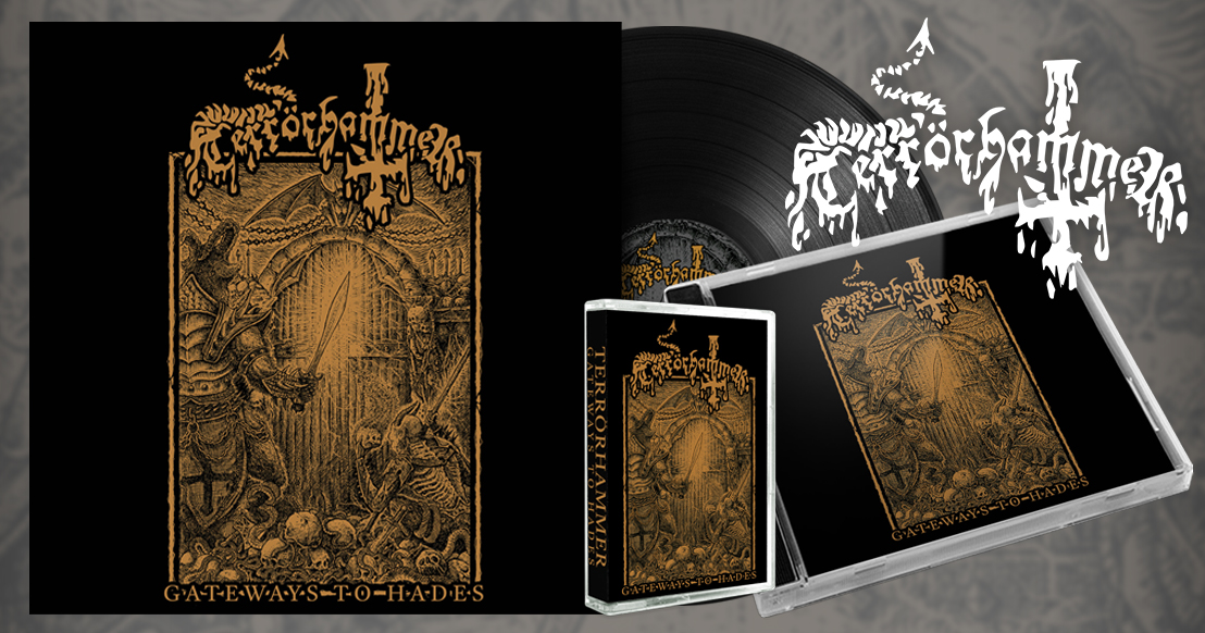 OsmoseProd's tweet photo. Thrash/black beast TERRÖRHAMMER "Gateways to Hades" LP/CD/MC in stock!
🛒 https://t.co/0SWPETXhuy
#terrorhammer #cmpt #desaster #auranoire #gehennah #destroyer666 #venom #nifelheim #bewitched #thrashmetal #blackmetal #serbia #osmoseproductions https://t.co/Mrh1Z9XvFZ