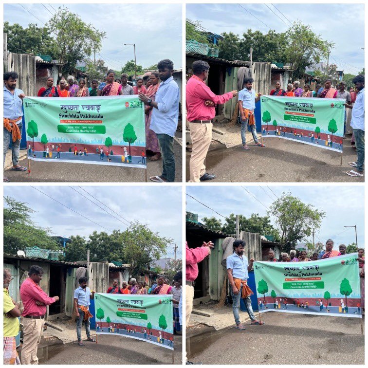 IOCLSRPLEnnore's tweet photo. Awareness/Cleanliness Campaign on Swachhta organized at Slum Colony surrounding EMPL pipeline @iocl_srpl1 https://t.co/QtsrGnFFqQ