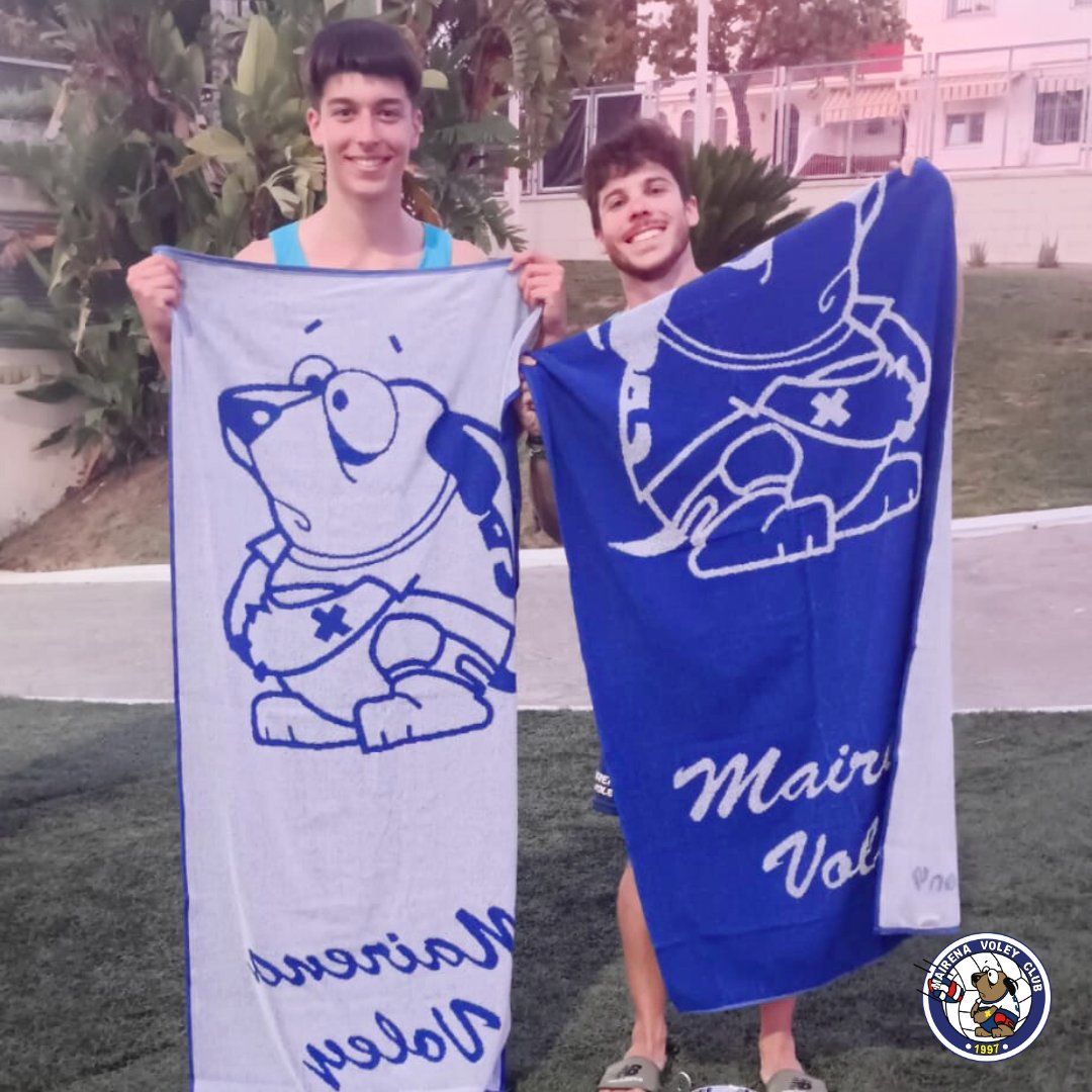 Mairenavoley's tweet photo. 🌞 ¡Prepárate para el verano con nuestras toallas del equipo por solo 12€! 🌞👉 ¡100% Algodón!

Aprovecha esta oferta especial y lleva contigo el espíritu del equipo a todas partes🙌🏻

📍 Av. de la Constitución, 2, Mairena del Aljarafe
🕣Lunes y jueves de 18:30 a 20:30 horas. https://t.co/W3se5FyhiO