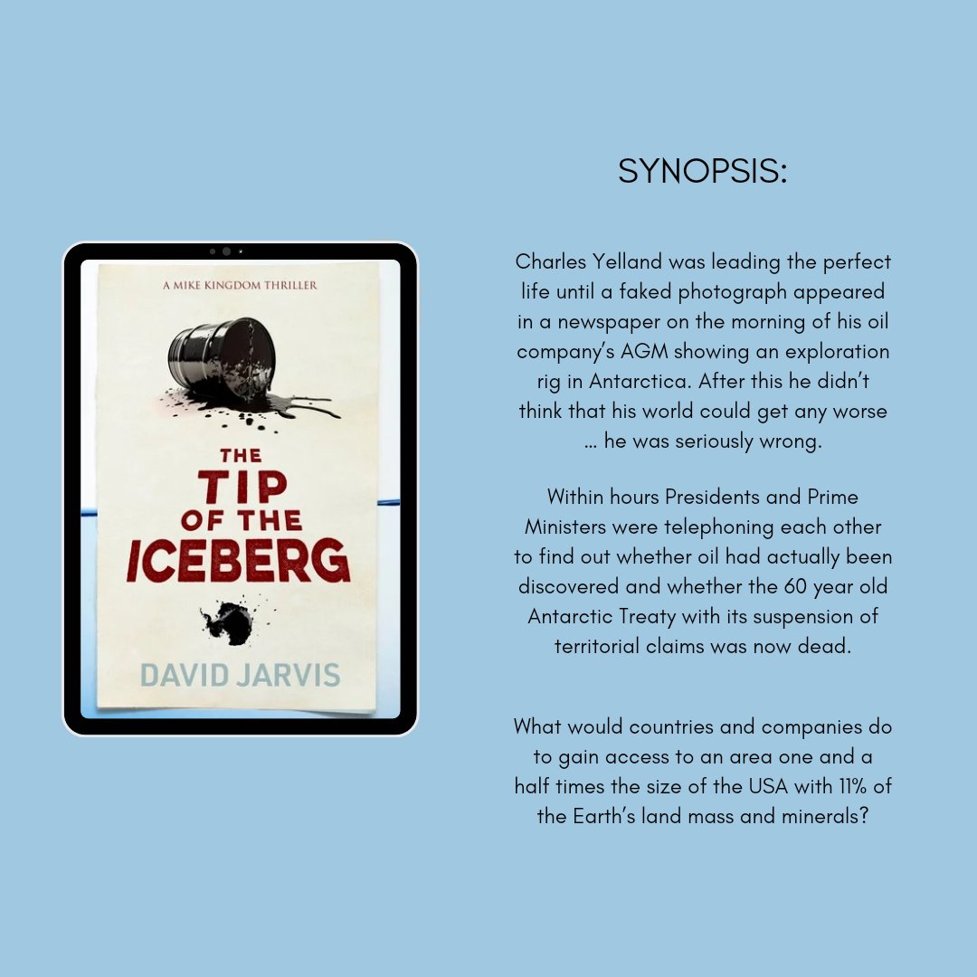 mags_louise's tweet photo. Today, it's my turn on the #BlogTour for #TheTipOfTheIceberg and #ThisIsNotAPipe by @David_Jarvis_ which are both available now!!
You can find my 4.5⭐ review of #TipOfTheIceberg over on Instagram ⬇️
https://t.co/oQnJi9USeg https://t.co/nW0I88xEkK