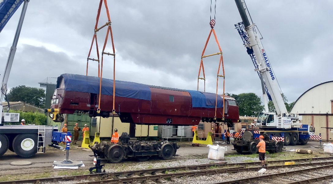 Diesel and Electric Preservation Group tweet media