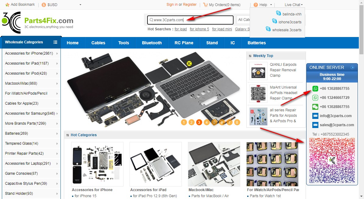 3Cparts's tweet photo. nice to meet you. We are a repair parts factory from China with over 15 years of production and wholesale experience. Recently, we have updated the quotation table for many repair parts. Friends in need are welcome to leave us a message. Looking forward to long-term cooperation. https://t.co/jwEaslhQnJ