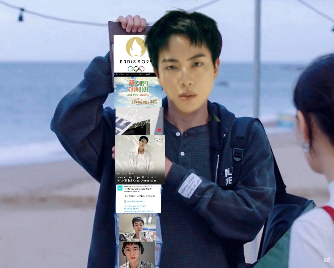 winnttaebear's tweet photo. SEOKJIN IS BOOKED AND BUSY https://t.co/tlY0FrO49c