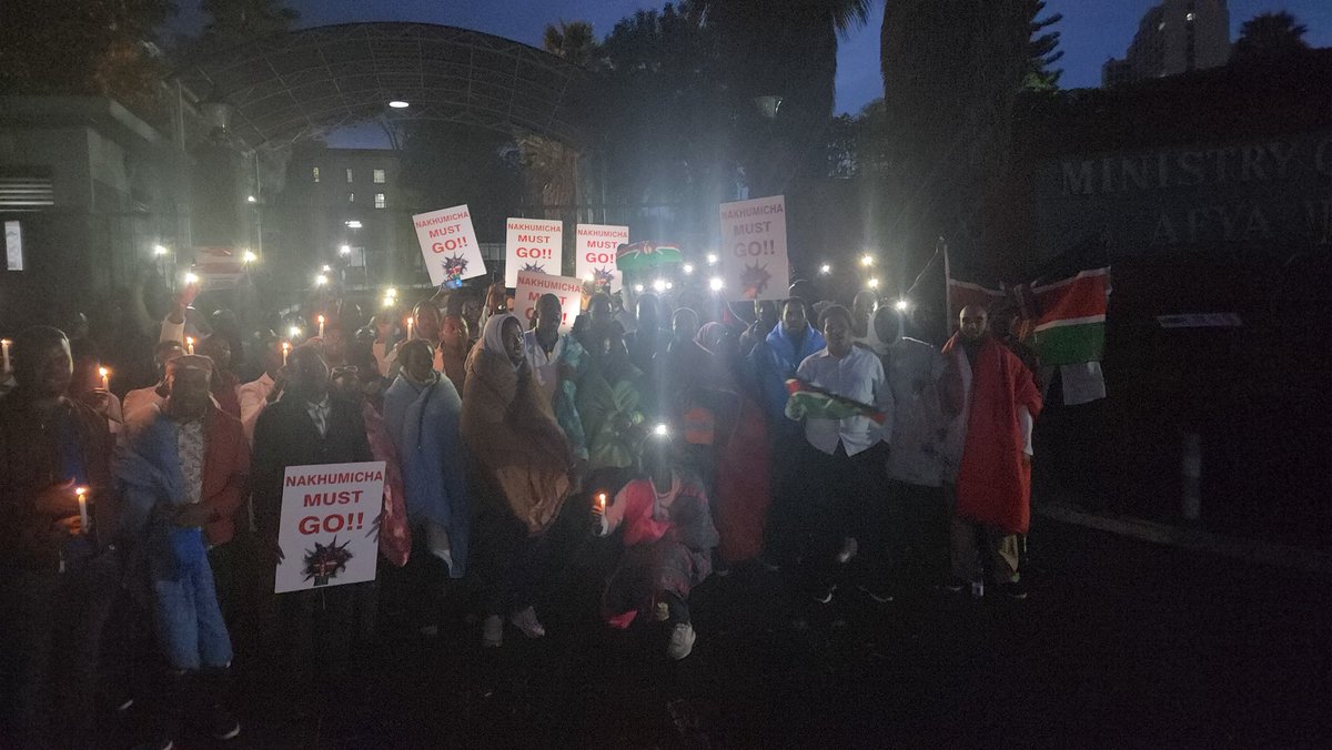 RidgeO's tweet photo. Views from Mafya House yesterday 
#OccupyMOH https://t.co/Uqoug3esfB