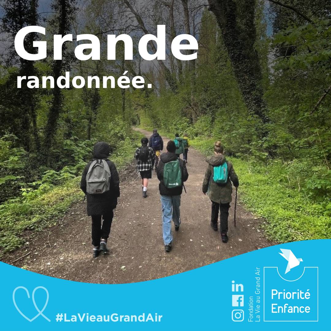 Fondation La Vie au Grand Air I Priorité Enfance (@lavieaugrandair) on Twitter photo Randonnée pour 12 jeunes de 6 à 16 ans de la fondation <a href="/LaVieauGrandAir/">Fondation La Vie au Grand Air I Priorité Enfance</a>, qui ont parcouru plus de 35 km à pied. Dépassement de soi, confiance en soi, solidarité et au bout de l’effort : de la fierté ! Une expérience hors les murs riche en complicité et des souvenirs inoubliables! Randonnée pour 12 jeunes de 6 à 16 ans de la fondation <a href="/LaVieauGrandAir/">Fondation La Vie au Grand Air I Priorité Enfance</a>, qui ont parcouru plus de 35 km à pied. Dépassement de soi, confiance en soi, solidarité et au bout de l’effort : de la fierté ! Une expérience hors les murs riche en complicité et des souvenirs inoubliables!