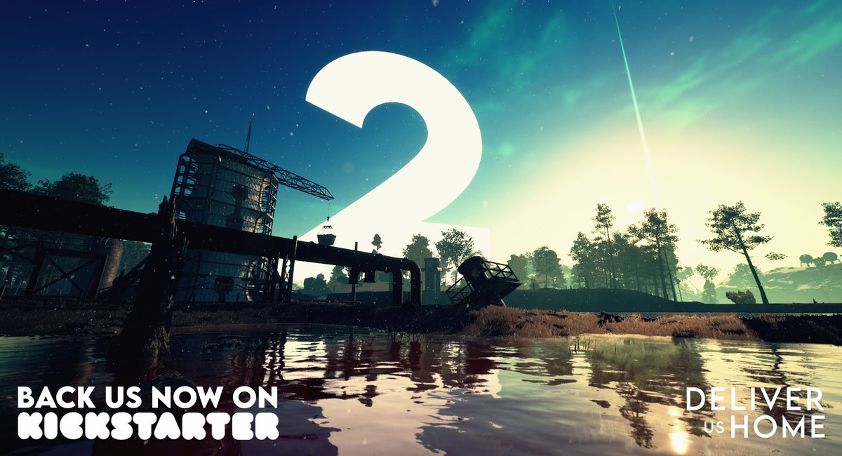 T-Minus 2 DAYS to hit our goal for <a href="/DeliverUsHome/">Deliver Us Home</a>! We are very close now. 🚀 Like &amp; Share or Support us now on <a href="/Kickstarter/">Kickstarter</a>: tinyurl.com/473ebfnn