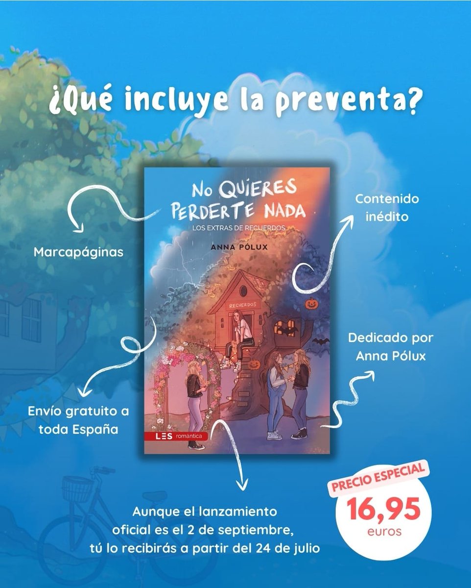 LESeditorial's tweet photo. 5 RAZONES POR LAS QUE NO QUIERES PERDERTE NADA

1⃣ Descubre secretos ocultos con el making of de la saga.
2⃣ Salseo, salseo y más SALSEO. ¿Hace falta algo más).
3⃣ Reencuentros esperados con tus personajes favoritos.

⏭️⏭️⏭️ https://t.co/n65OTv0VSa