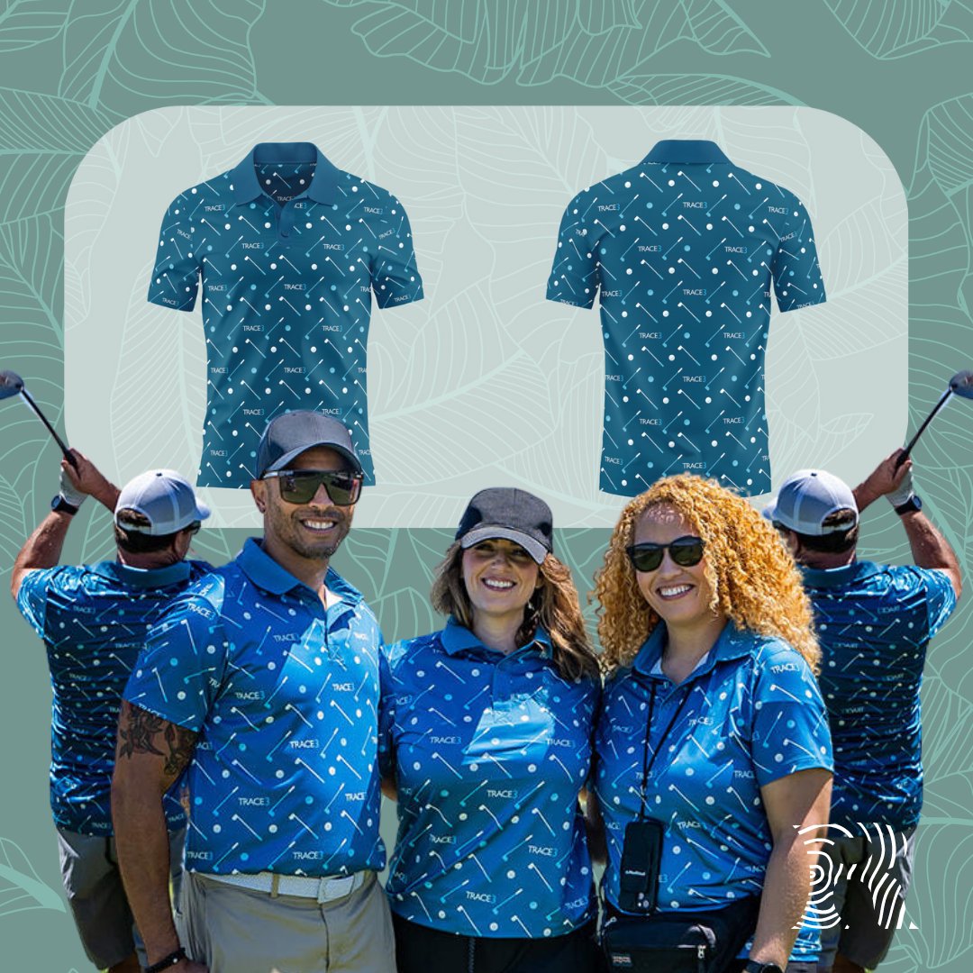 The Trace3 team hit the links with style in these amazing golf polos!

#letsplanttrees #sustainablymade #merch #custommerch #poloshirts #poloshirt #poloshirtseason #custompoloshirts #trees #treeplanting #ecofashionfriendly #poloshirtcustom