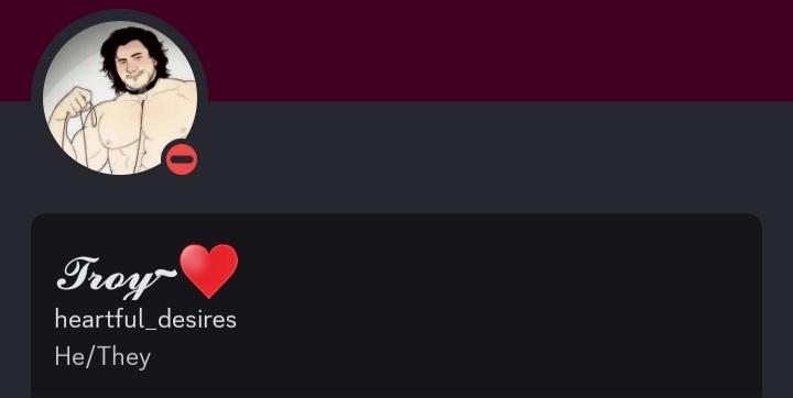 //I caved in and made a discord account

However!

I'll Be Selective 
I'll Be Using Bluecord So I Don't Get Logged Out Of My Main Account

It'll Be For BOTH RP AND Gooning (aka Writer X Writer Stuff)