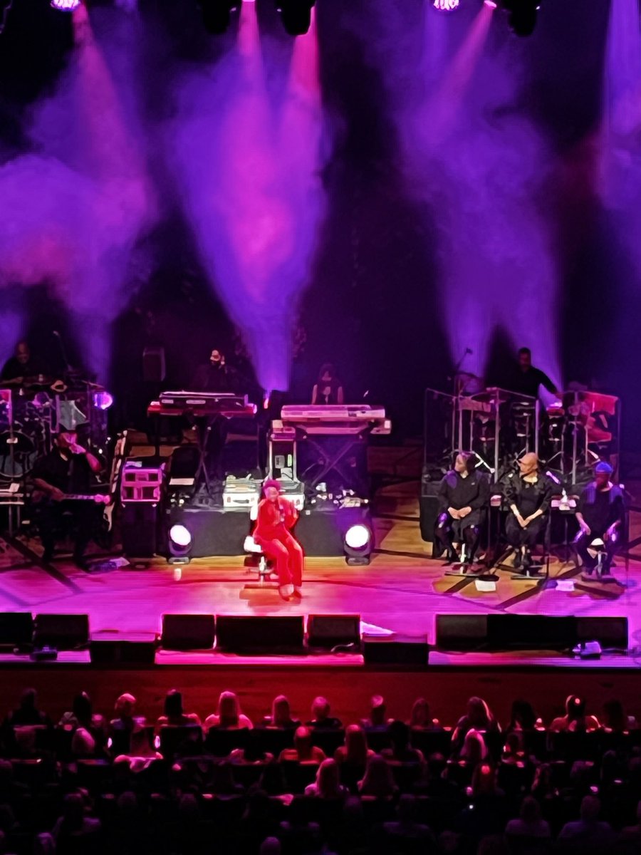 Went to see the wonderful Gladys Knight at The Beacon in Bristol yesterday- it is 45 years since I had the privilege of introducing her on stage at The Newcastle City Hall in 1979 &amp; now aged 80 she can still pack a punch with her vocals. She &amp; her band were just brilliant.