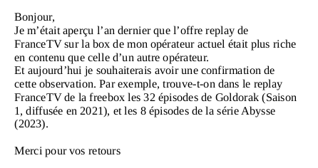 benetnuts53's tweet photo. @UniversFreebox Bonjour,
L'accès au forum est fermé, comment peut on poser une question ? Merci pour votre aide. Bien à vous https://t.co/qDs4pwBMkn