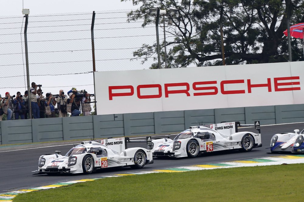 racing_porsche's tweet photo. #ThrowbackTuesday

We are going back to 2014 a decade since @FIAWEC last hit the @InterlagosTrack #6HSaoPaulo it was the first victory for the new LMP1 car #Porsche919 with @RomainDumas @LiebMarc & @neeljani behind the wheel, sadly the sister car had a dramatic crash at the last turn with @AussieGrit onboard #PorscheOnTrack

#PorscheMotorRacing🔴🟡🔵⚫️
