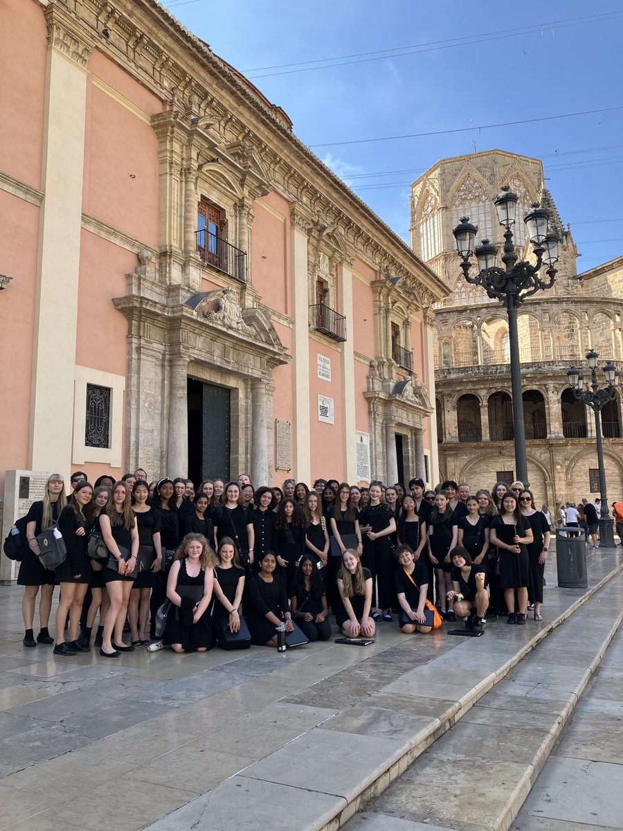 Just back from our fantastic tour to Valencia with <a href="/music__bg/">Brighton Girls Music</a> Wonderful concerts &amp; many great trips. And lovely to see some sun!! Thank you to all students &amp; staff for helping to make it such a memorable, special trip @SuttonHighGirls @GDST