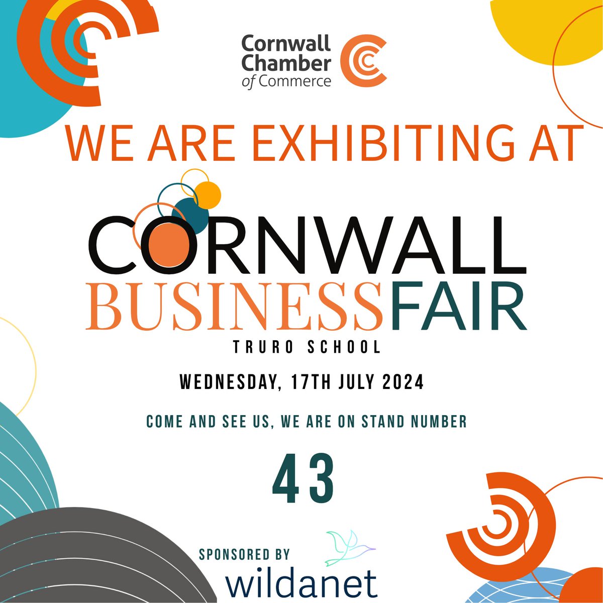 AztekMSP's tweet photo. Aztek will be participating in the Cornwall Business Fair on Wednesday 17th July! Pop-in for a chat with our Sales and Technical consultants to find out about our specialities and services. We're located at Stand 43, Truro School, TR1 2DG, from 10:00 am to 4:00 pm.
See you there! https://t.co/uLlkmVsWR7