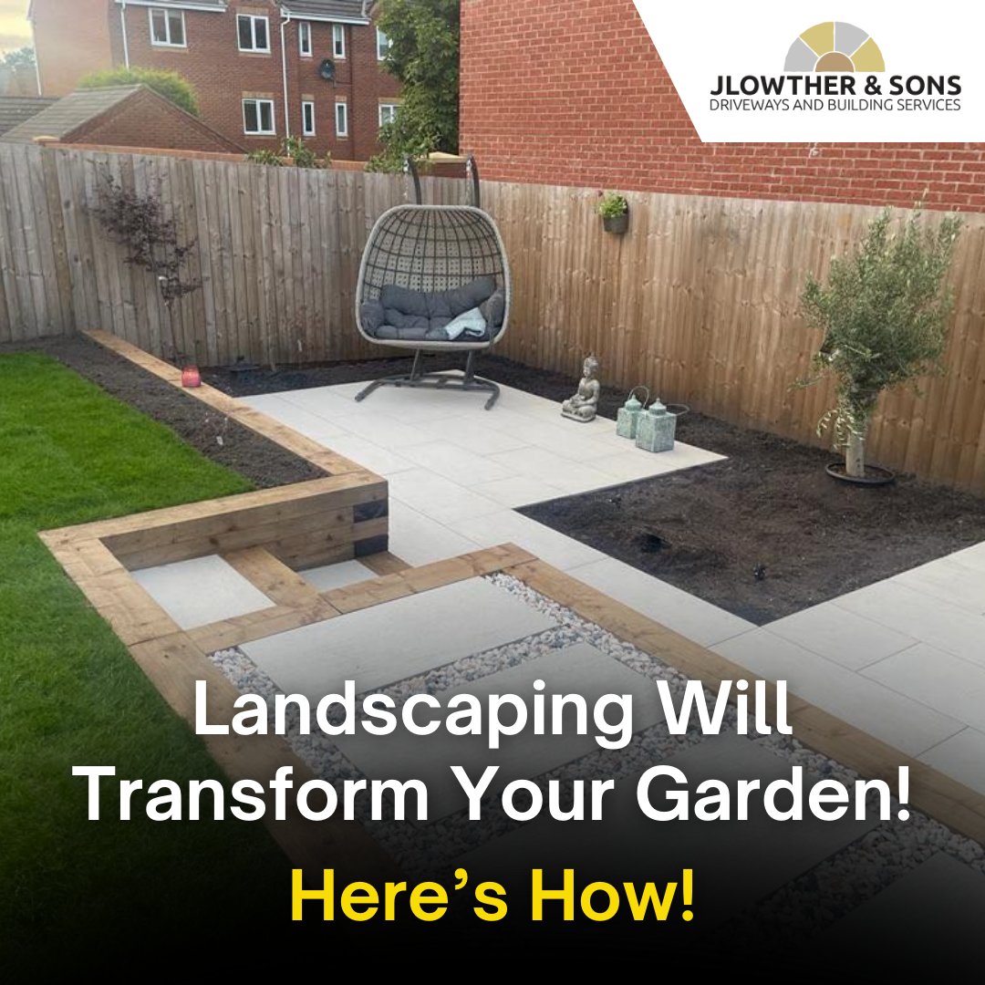 LowtherSons's tweet photo. Have you ever wondered what Landscaping is and how it can improve your garden? 🤔 J Lowther &amp; Sons are here to help! 👍

Read our Blog here: https://t.co/EvjxiAoHN3

#Landscaping #LandscapingUK #LandscapingWarrington #Landscaper #GardenTransformation #Transformation https://t.co/ldbICZzAKd