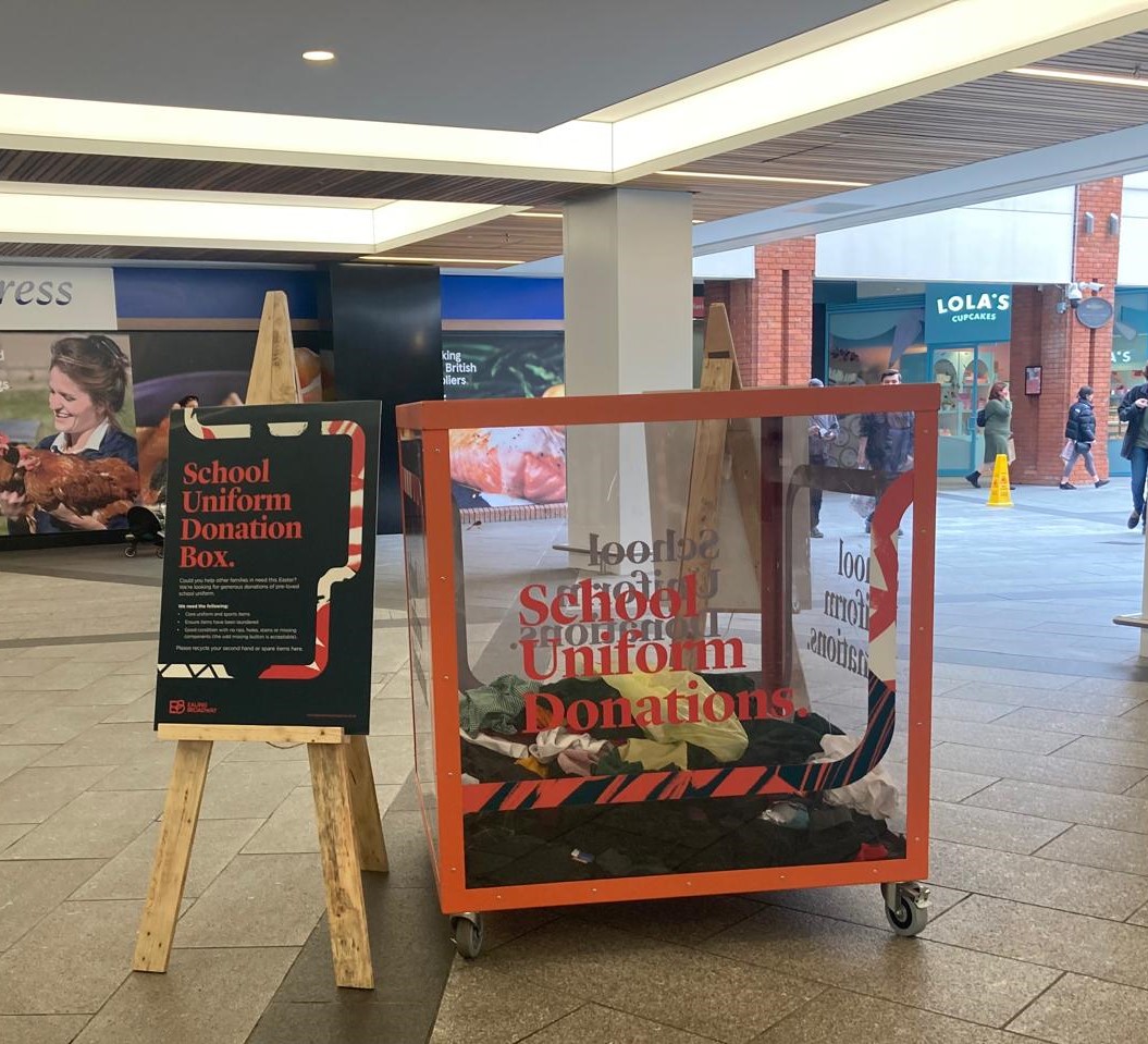 🎒✨ Donate Pre-Loved School Uniforms! ✨🎒

Drop your school uniforms in the donation box outside Tesco. Every donation will help families find what they need at the FREE School Uniform Store event this August.

Learn more: ealingbroadwayshopping.co.uk/event/school-u…