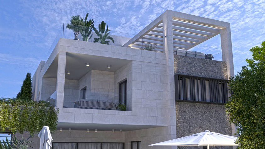 FadiaOChaker's tweet photo. Our latest project: a luxurious villa nestled by the seaside in Larnaca, Cyprus. This design epitomizes the fusion of contemporary elegance and coastal charm.
#villadesign #cyprus #fadiaochakerdesign #focdesign #Cyprus @ChakerFadia https://t.co/SAes61Ems5