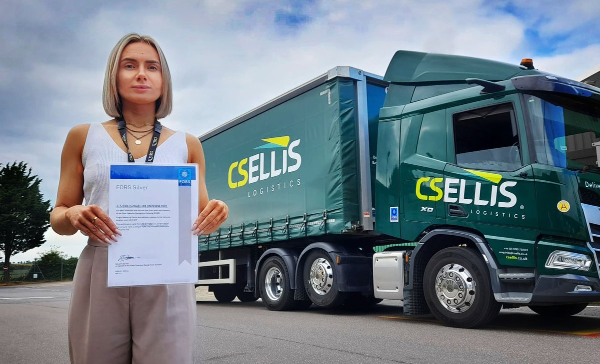 CSEllisGroup's tweet photo. We are delighted to announce that, following our recent and first FORS audit, we have maintained our Silver accreditation.
Read more about the effort of all the team
https://t.co/3a62L83btg
#FORS #FORSsilver #Congratulations https://t.co/A1eVJ5dfn3