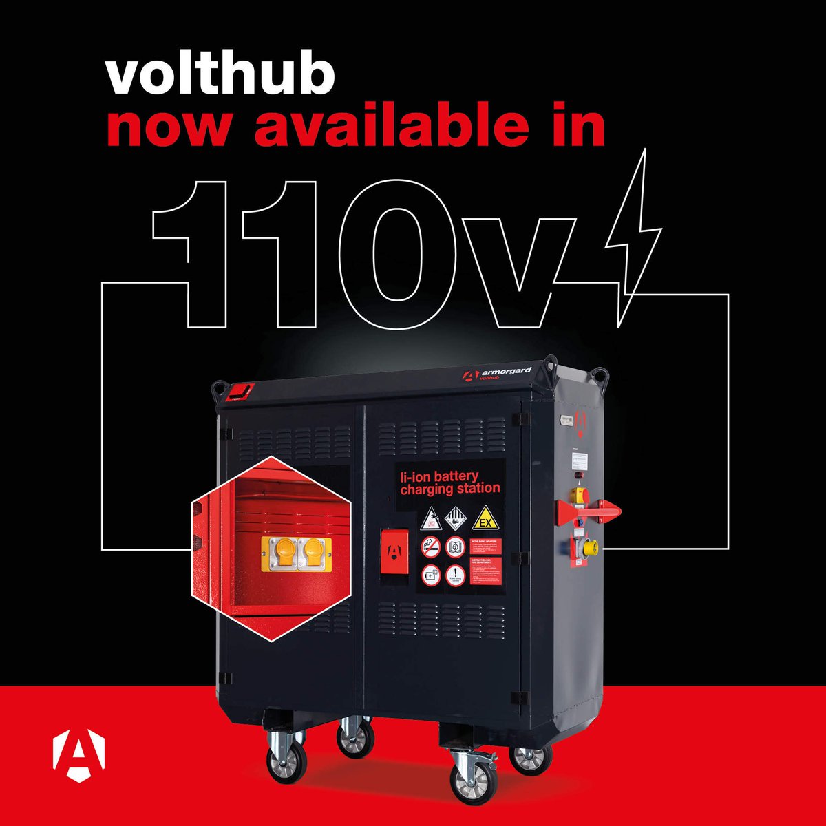 ArmorgardLtd's tweet photo. Its here! 🔌🙌

Introducing the VoltHub VH16-110 💥

Ready to level up with safe and secure charging, in real time on site?

Check it out ➡️ https://t.co/Z14tyMFrnz

#armorgard #tickingeverybox #lithiumion #batterycharging #batteries https://t.co/5gWI1mcoac