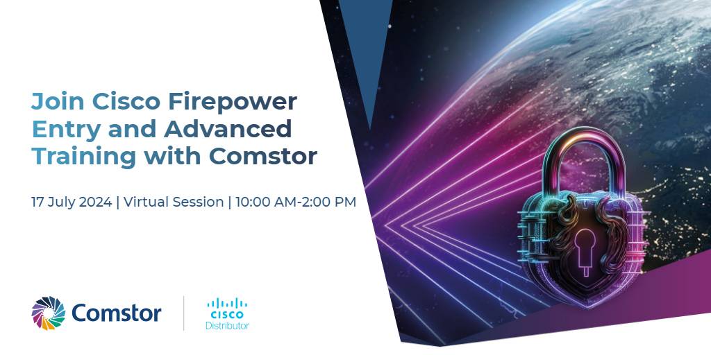WestconSSA's tweet image. 🛡️ Strengthen your company&apos;s defenses with Cisco Firepower Entry and Advanced Training.

Secure your spot for 17 July 2024 now!
&amp;gt;&amp;gt; bit.ly/3wgIdxW

#Cisco #CiscoFirepower #CiscoTraining #Cybersecurity