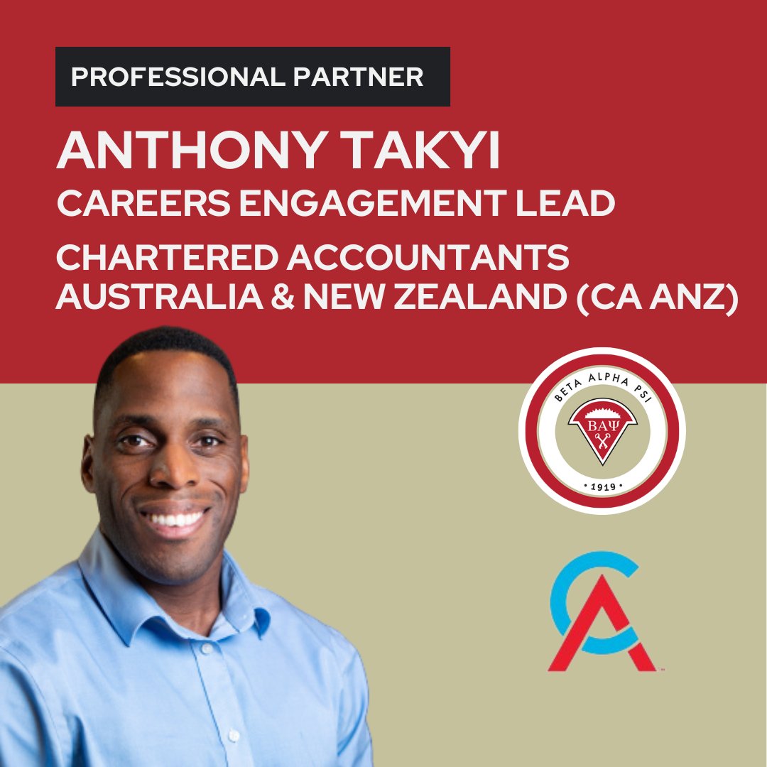 🌟 **Professional Partner Tuesday Spotlight** 🌟

On this Professional Partner Tuesday, we're thrilled to spotlight an incredible supporter: Anthony Takyi , Careers Engagement Lead at the Chartered Accountants of Australia and New Zealand.🌟 ow.ly/vZS050R1l5H