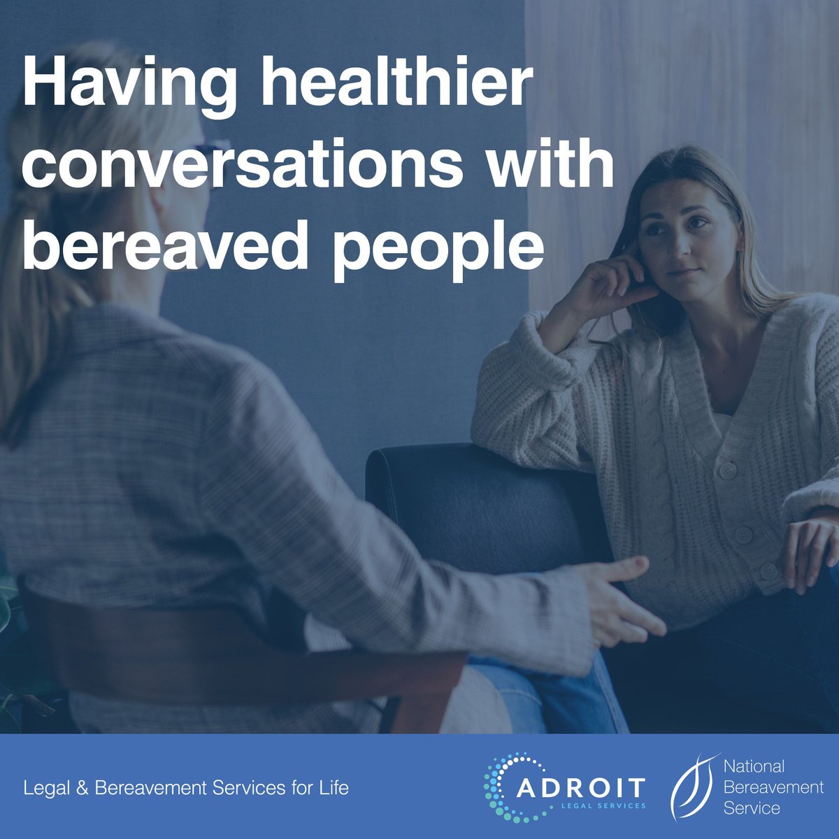 🗣️ This month, we’re focusing on how to have healthier conversations with bereaved people as we gear up to #SamaritansAwarenessDay on 24th July. 

📌 Read the guide: buff.ly/3xAAw6l